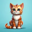 Cartoon cat
