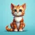 Cartoon cat
