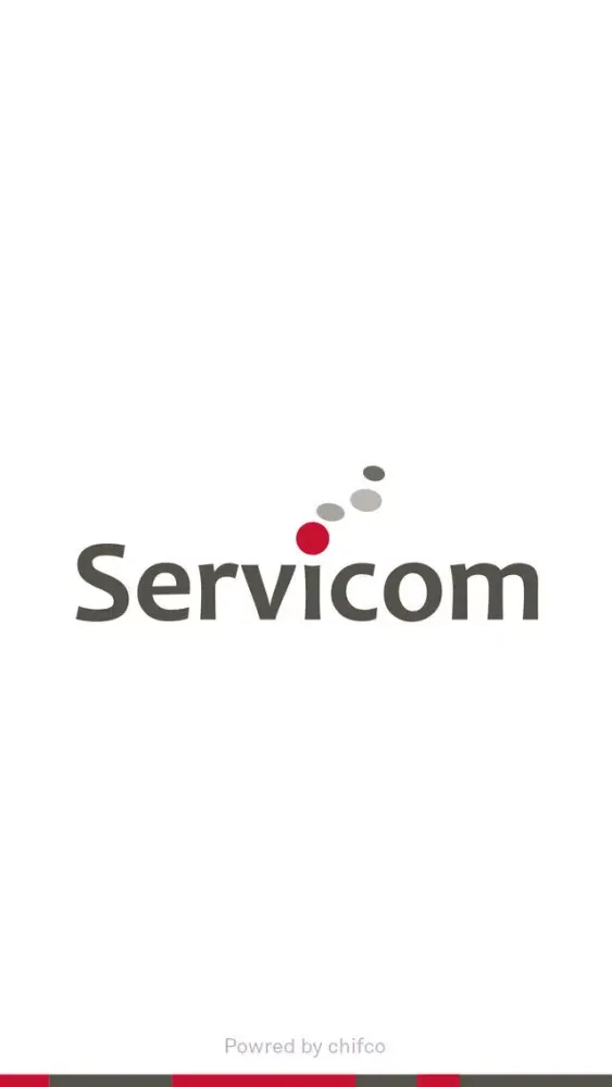 Tangkapan skrin Servicom