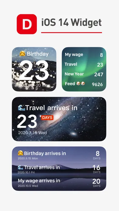Days Matter Air - Countdown Screenshots