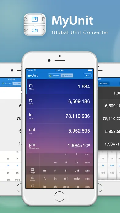 صور myUnit · Global Unit Converter