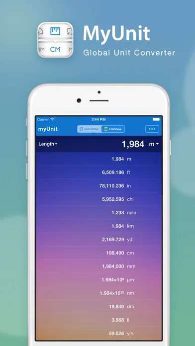 صور myUnit · Global Unit Converter