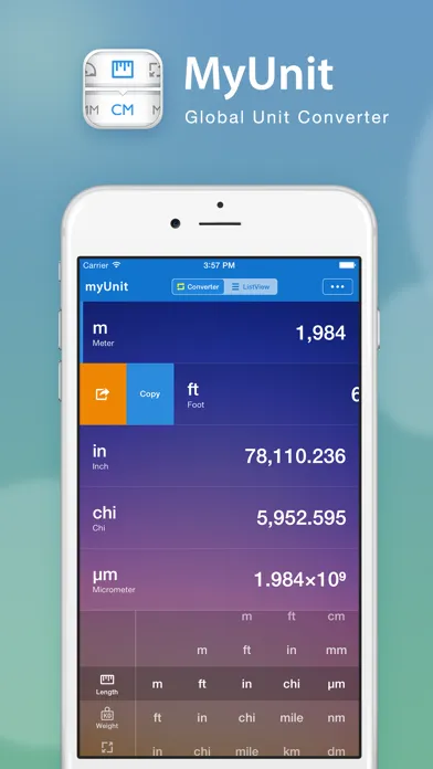 صور myUnit · Global Unit Converter