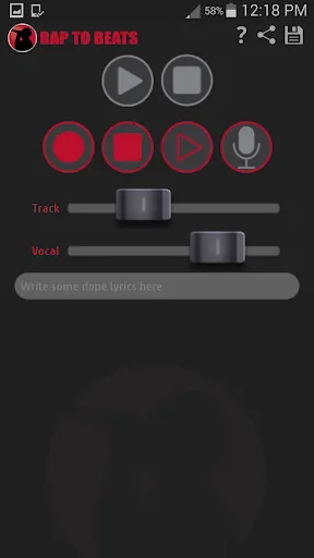 Tangkapan skrin Rap To Beats