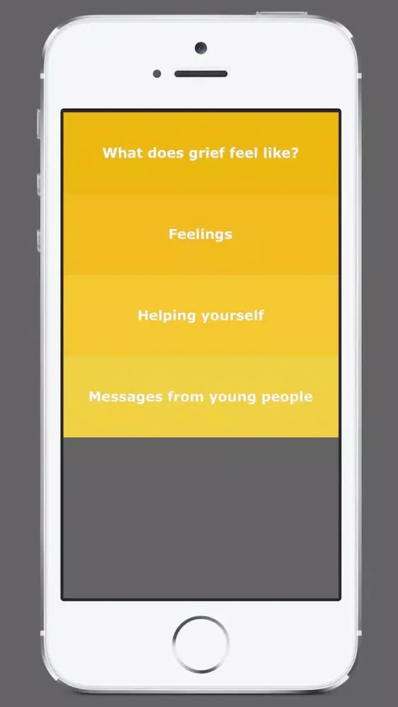 Grief: Support for Young People 스크린샷