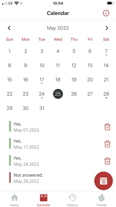 Childcare Night Tracker Screenshots