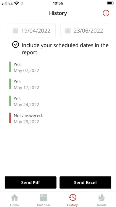 Childcare Night Tracker Screenshots