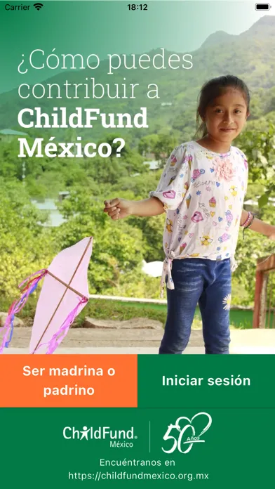 Zrzuty ekranu ChildFund México Sponsors