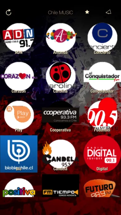 Chile Music Radio ONLINE FULL from Santiago應用截圖