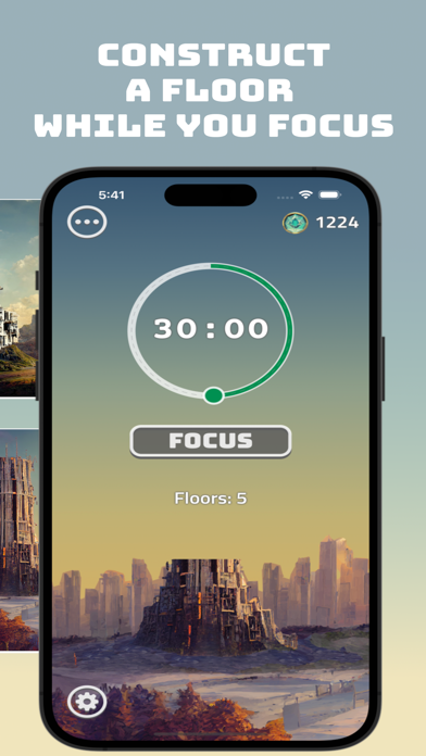Capturas de tela do Refocus: Unhook Tower Builder