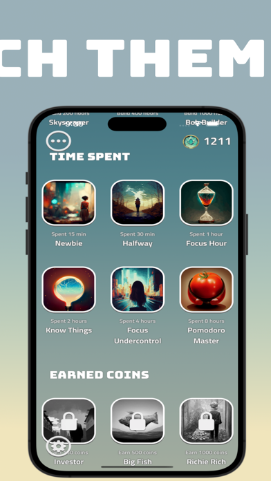 Capturas de tela do Refocus: Unhook Tower Builder