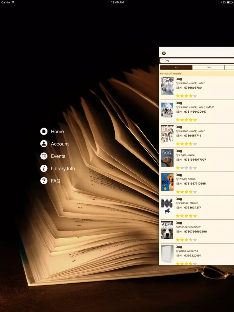 Ferguson Municipal Public Lib iPad  Ekran Görüntüleri