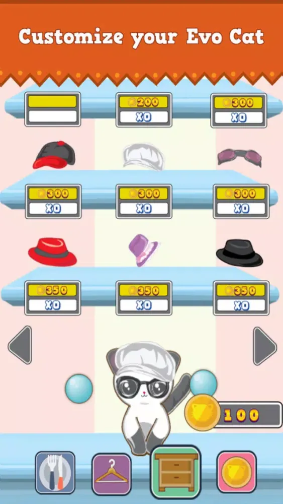 Evo Cat Simulator Virtual Pet स्क्रीनशॉट