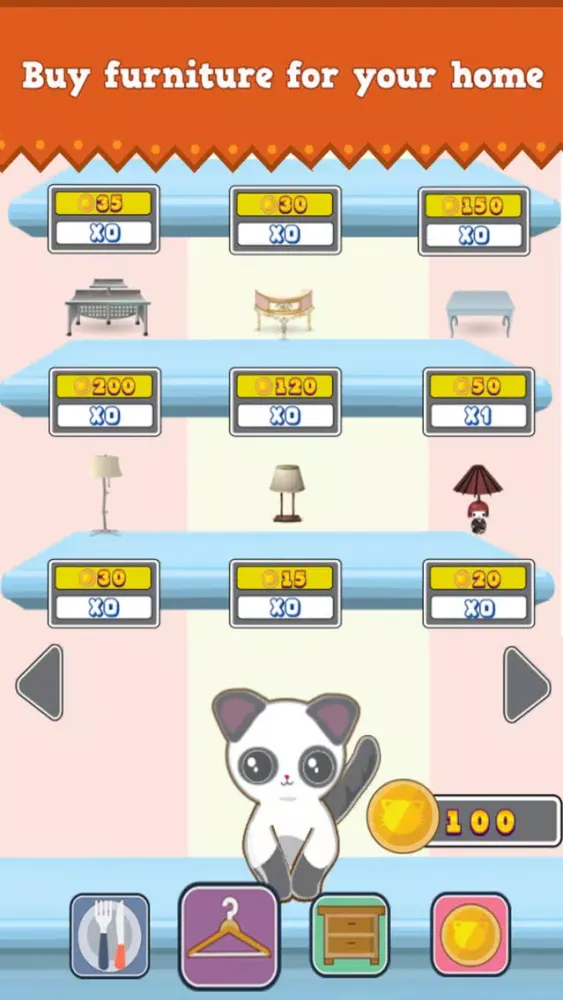 Evo Cat Simulator Virtual Pet स्क्रीनशॉट