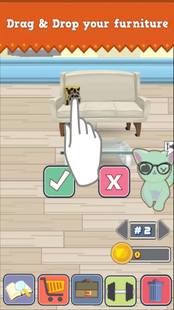 Evo Cat Simulator Virtual Pet स्क्रीनशॉट