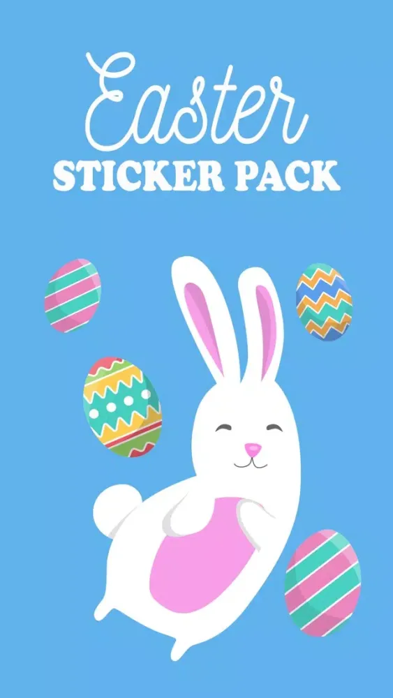 The Easter Sticker Pack Ekran Görüntüleri