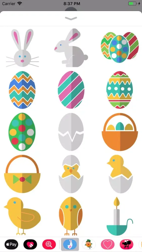The Easter Sticker Pack Ekran Görüntüleri