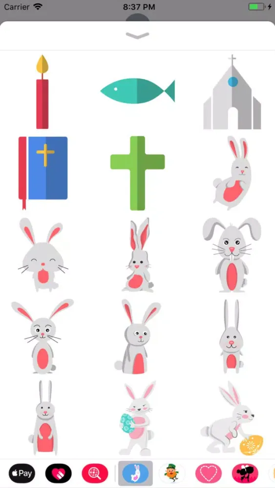 The Easter Sticker Pack Ekran Görüntüleri