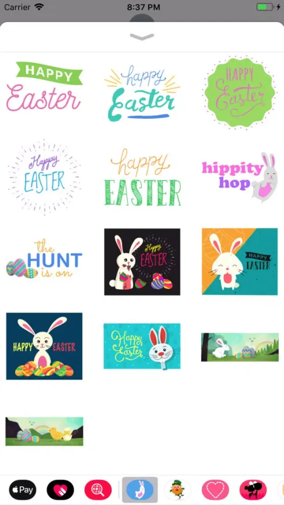 The Easter Sticker Pack Ekran Görüntüleri