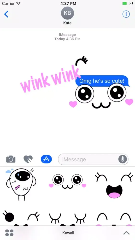 Super Kawaii Stickers应用截图