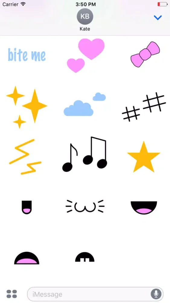 Super Kawaii Stickers应用截图
