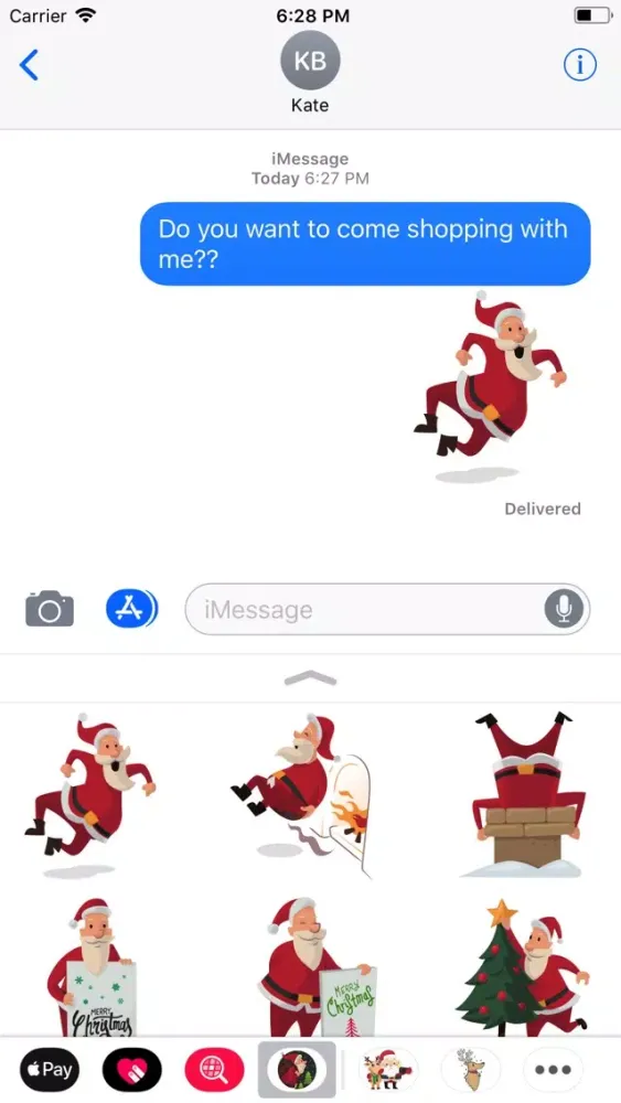 Capturas de tela do Santa Pack