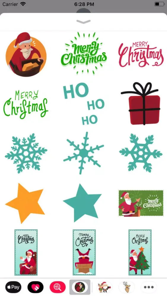 Capturas de tela do Santa Pack