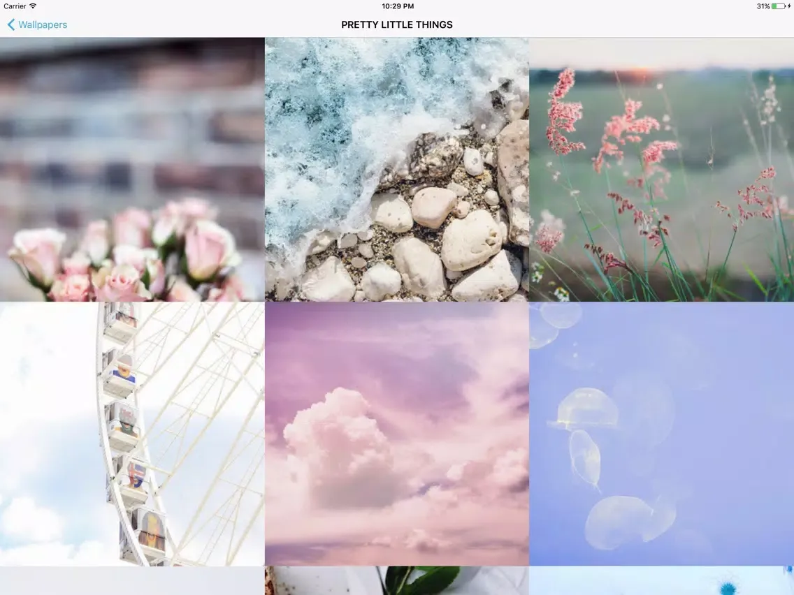 The HD Wallpaper Collection iPad  سکرین شاٹس