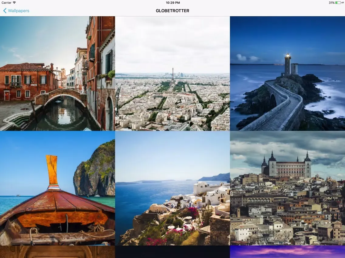 The HD Wallpaper Collection iPad  سکرین شاٹس