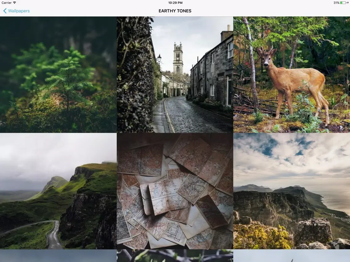 The HD Wallpaper Collection iPad  سکرین شاٹس