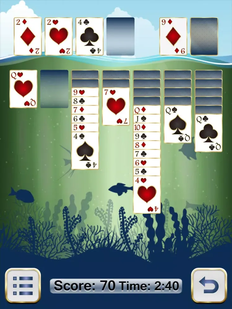 Solitaire - Card Fun Game iPad  スクリーンショット