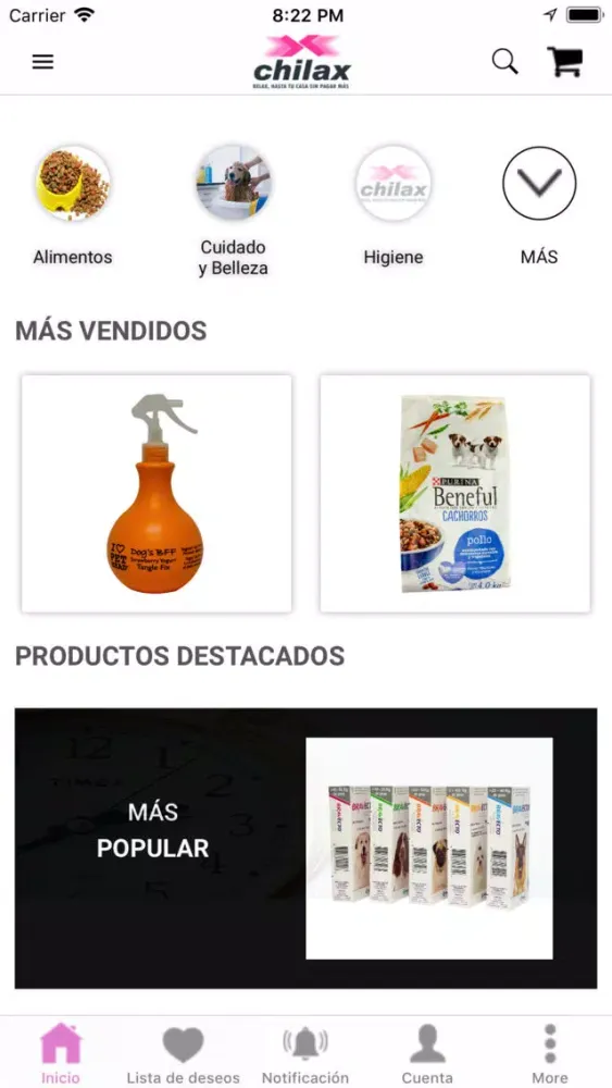 Capturas de tela do Chillax App