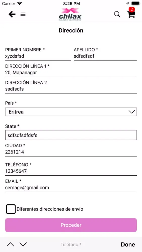 Capturas de tela do Chillax App