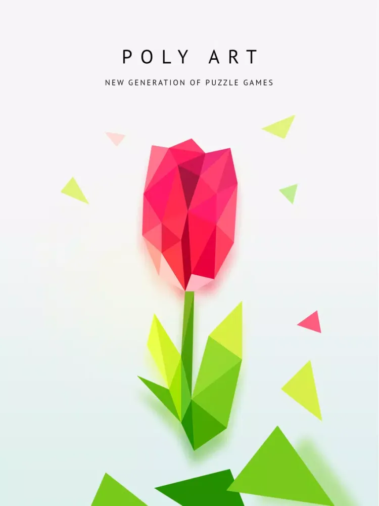 Poly Artbook - puzzle game iPad  스크린샷