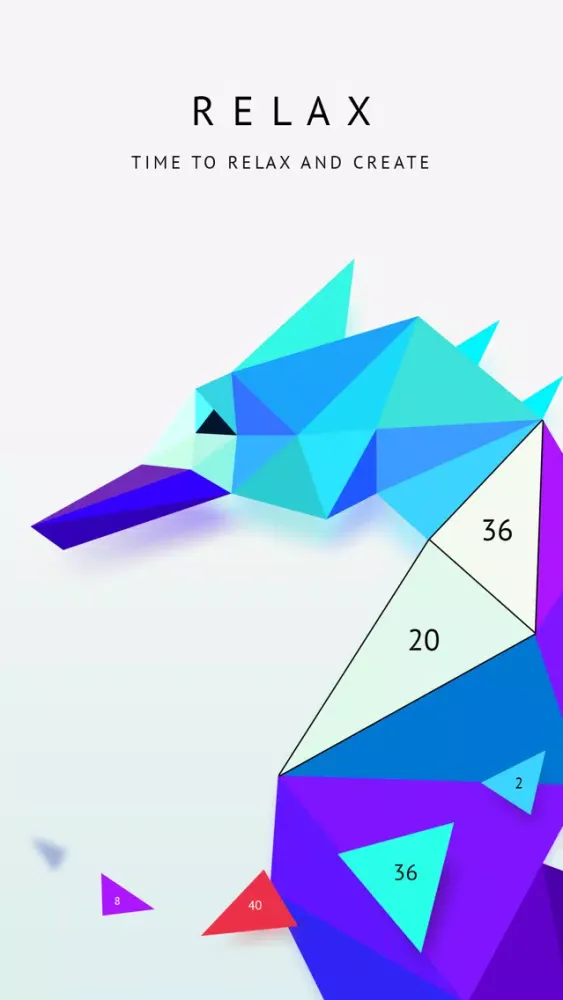 Poly Artbook - puzzle game 스크린샷