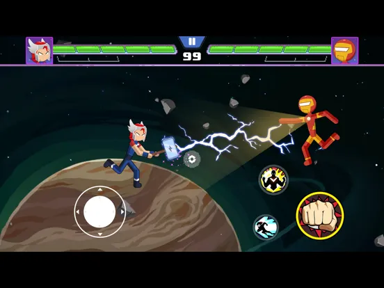 تصاویر Stickman Hero Fighter iPad 