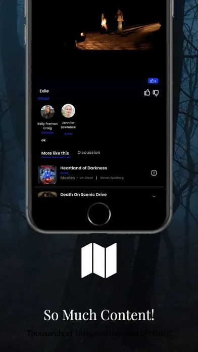 Capturas de pantalla de Chilling: Horror Movies & More