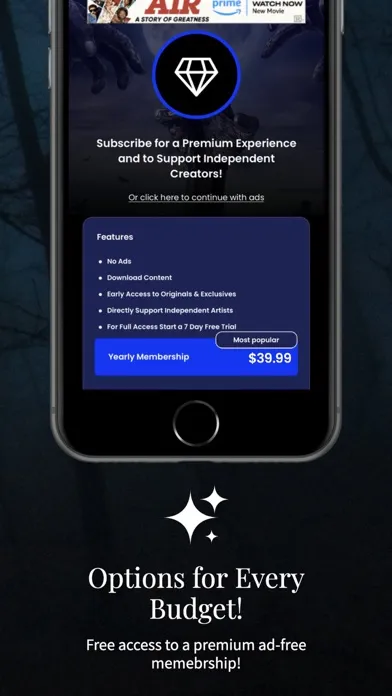 Capturas de pantalla de Chilling: Horror Movies & More