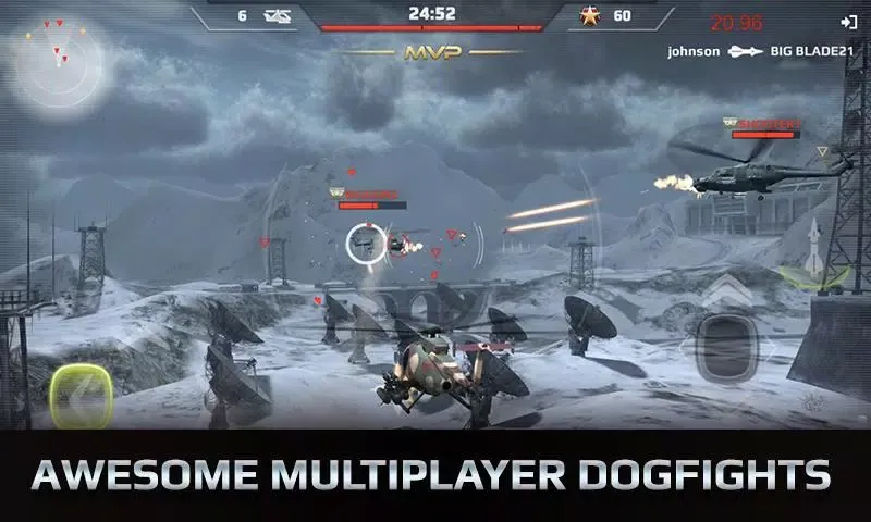 Tangkapan skrin Battle Copters