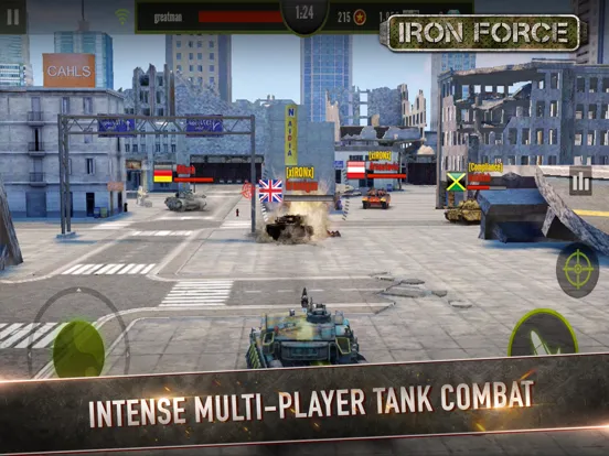 Capturas de pantalla de Iron Force iPad 