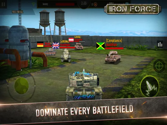 Capturas de pantalla de Iron Force iPad 