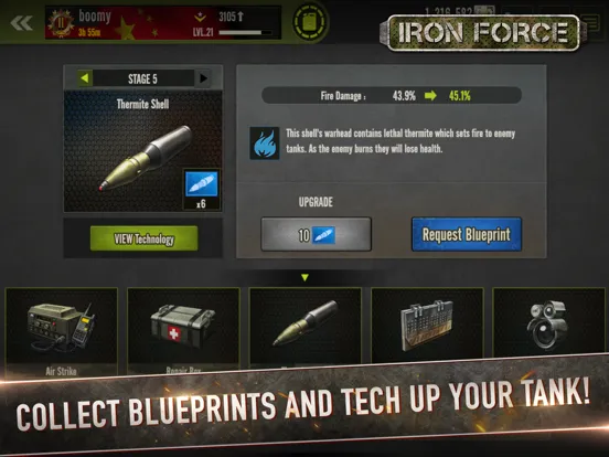 Capturas de pantalla de Iron Force iPad 