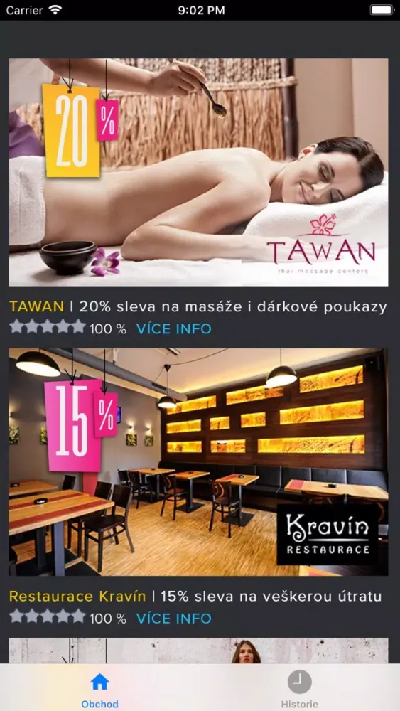 Zrzuty ekranu SMSlevy