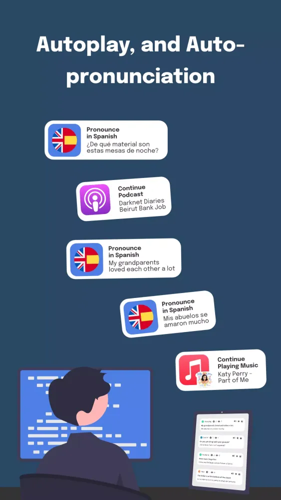 Most Common Spanish Words Screenshots