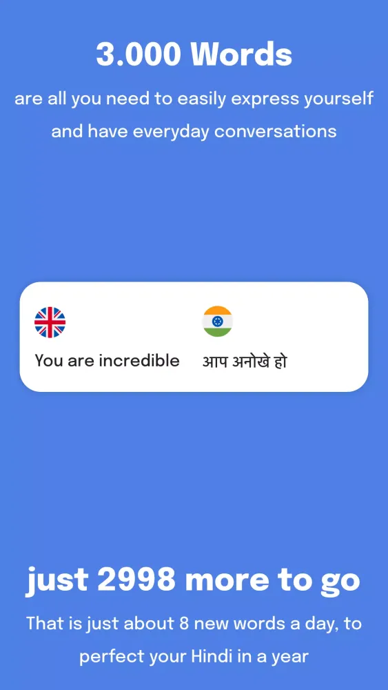 3000 Most Common Hindi Words Screenshots