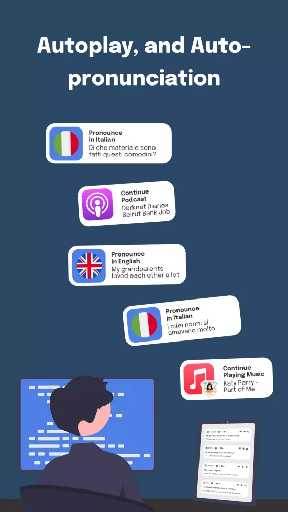 Most Common Italian Words Screenshots