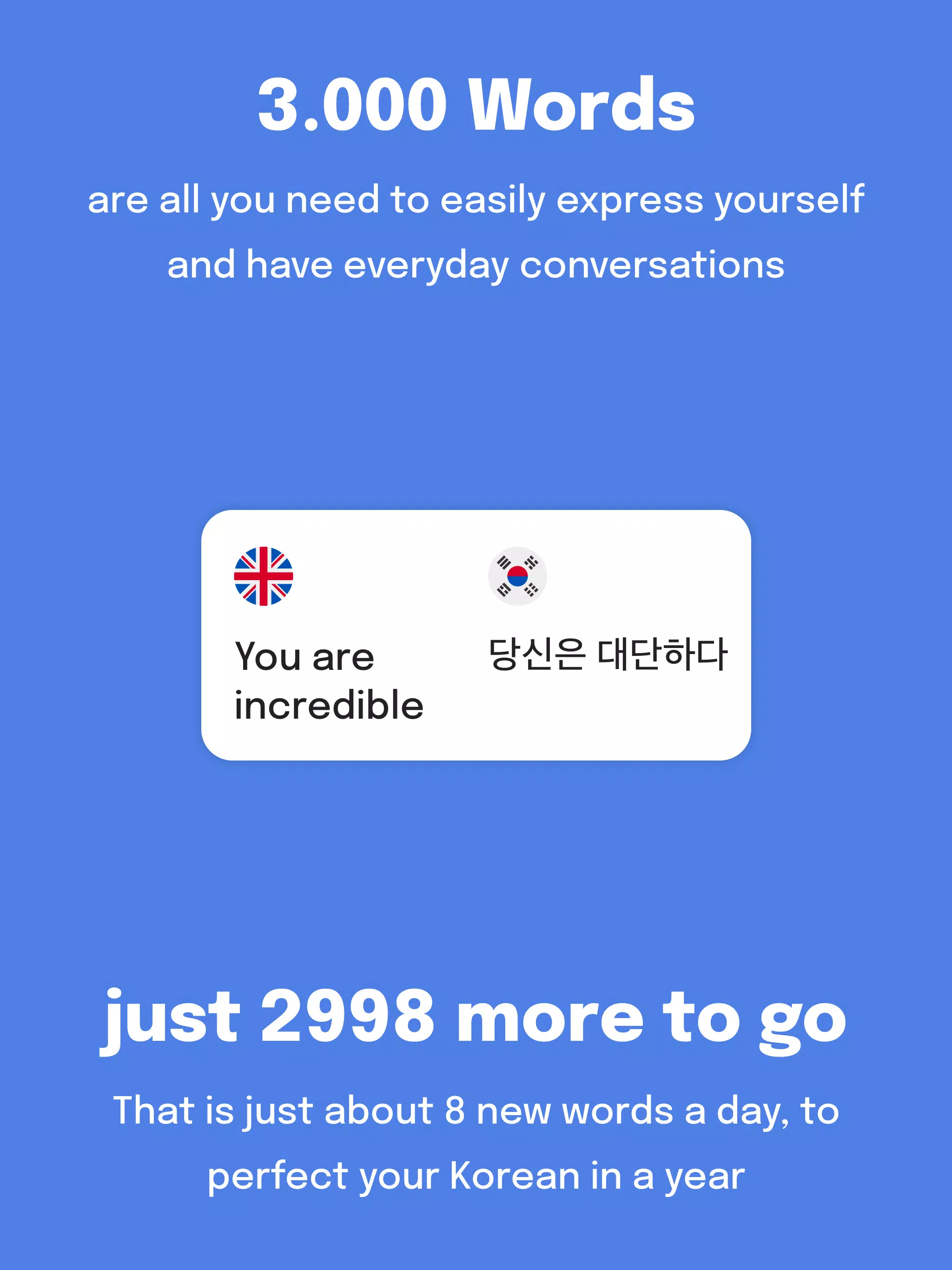 3000 Most Common Korean Words Screenshots