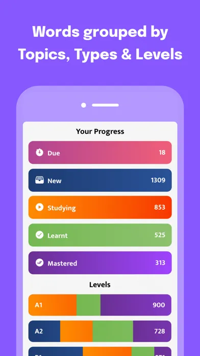 Most Common Chinese Words Screenshots