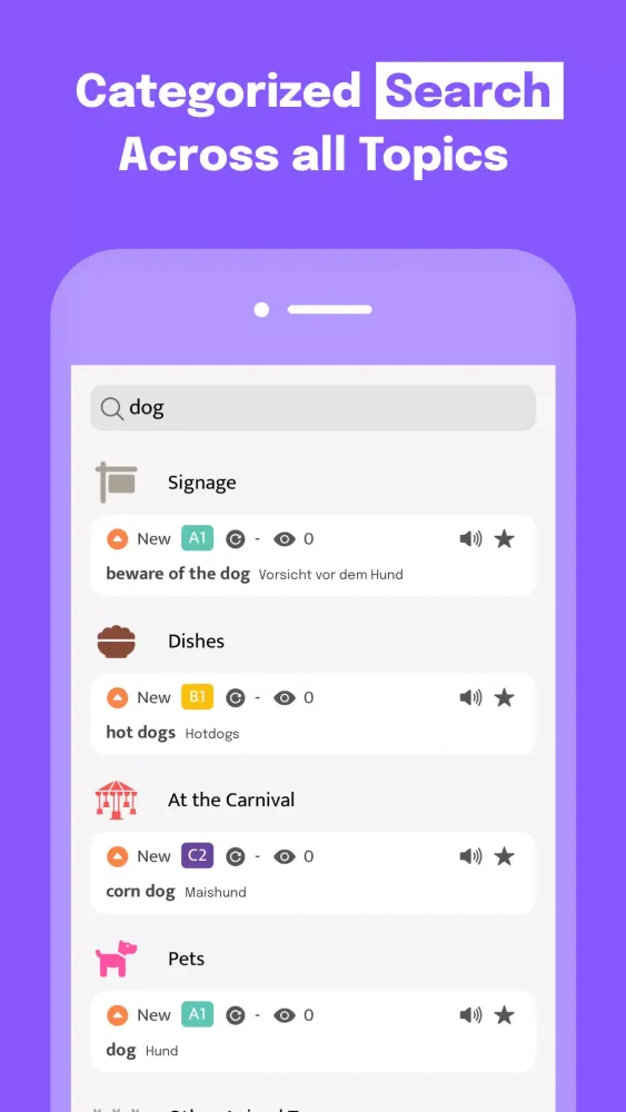 Practical German Phrases Screenshots