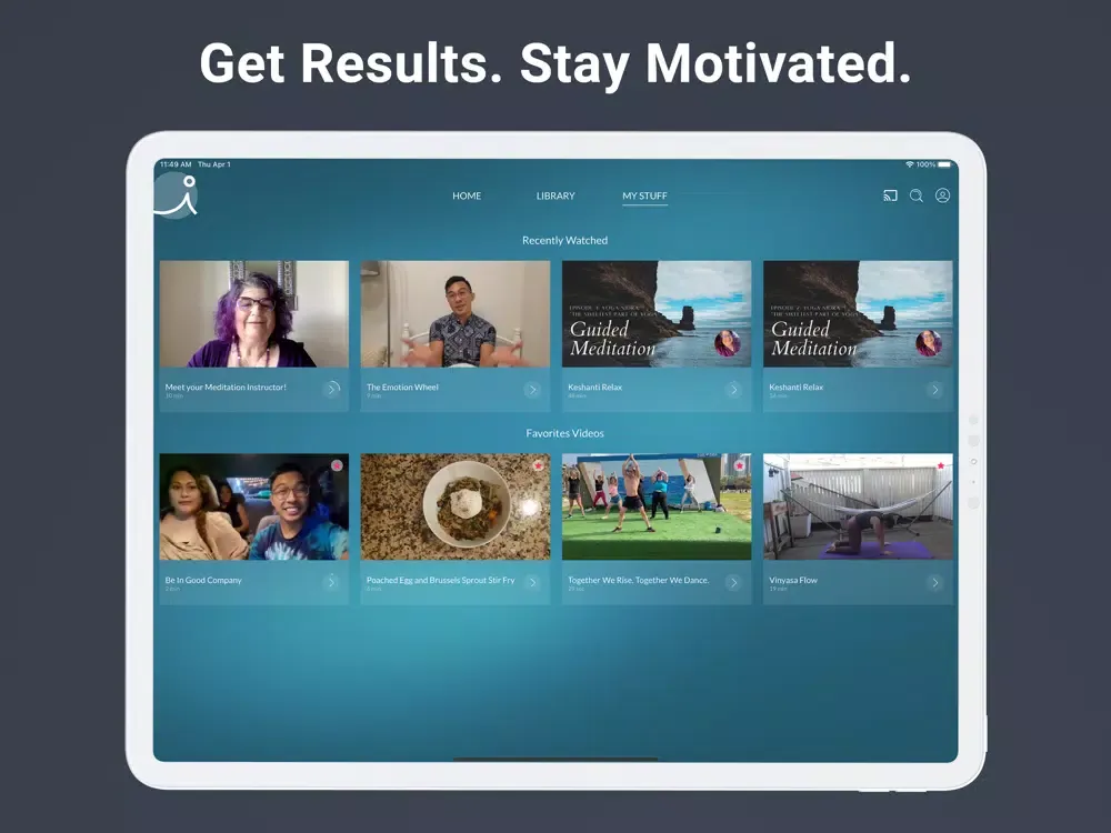 ChillTime: Wellness Living iPad  Screenshots